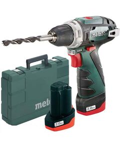 Дрель-шуруповерт Metabo PowerMaxx BS Basic (аккумуляторная, 360/1400 об/мин)