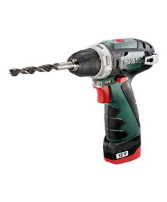 Дриль-шурупокрут Metabo PowerMaxx BS (акумуляторний, 360 / 1400 об/хв)