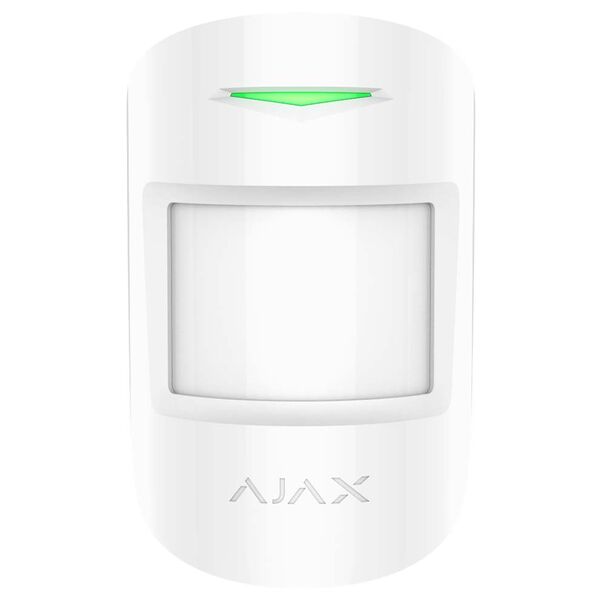 Ajax MotionProtect Plus Jeweller бездротовий датчик руху (білий, новий), Колір: білий, Стан: новий