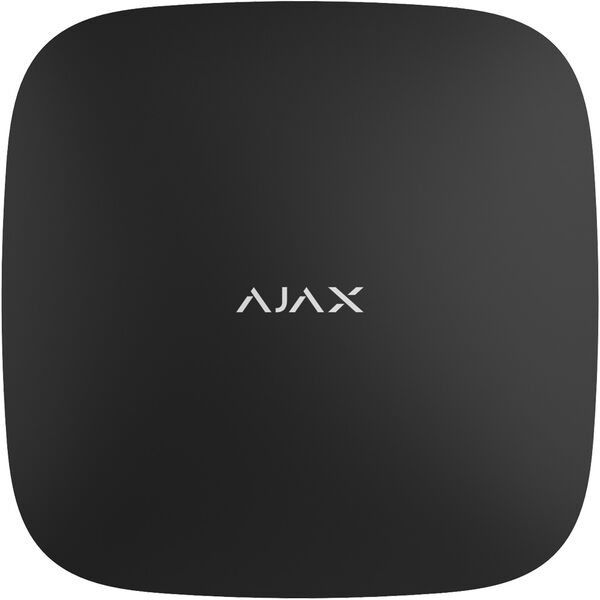 Ajax Hub 2 Plus - контролер охоронної системи (чорний, комісійний), Колір: чорний, Стан: комісійний